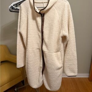 Cozy Cream Hooded Jacket